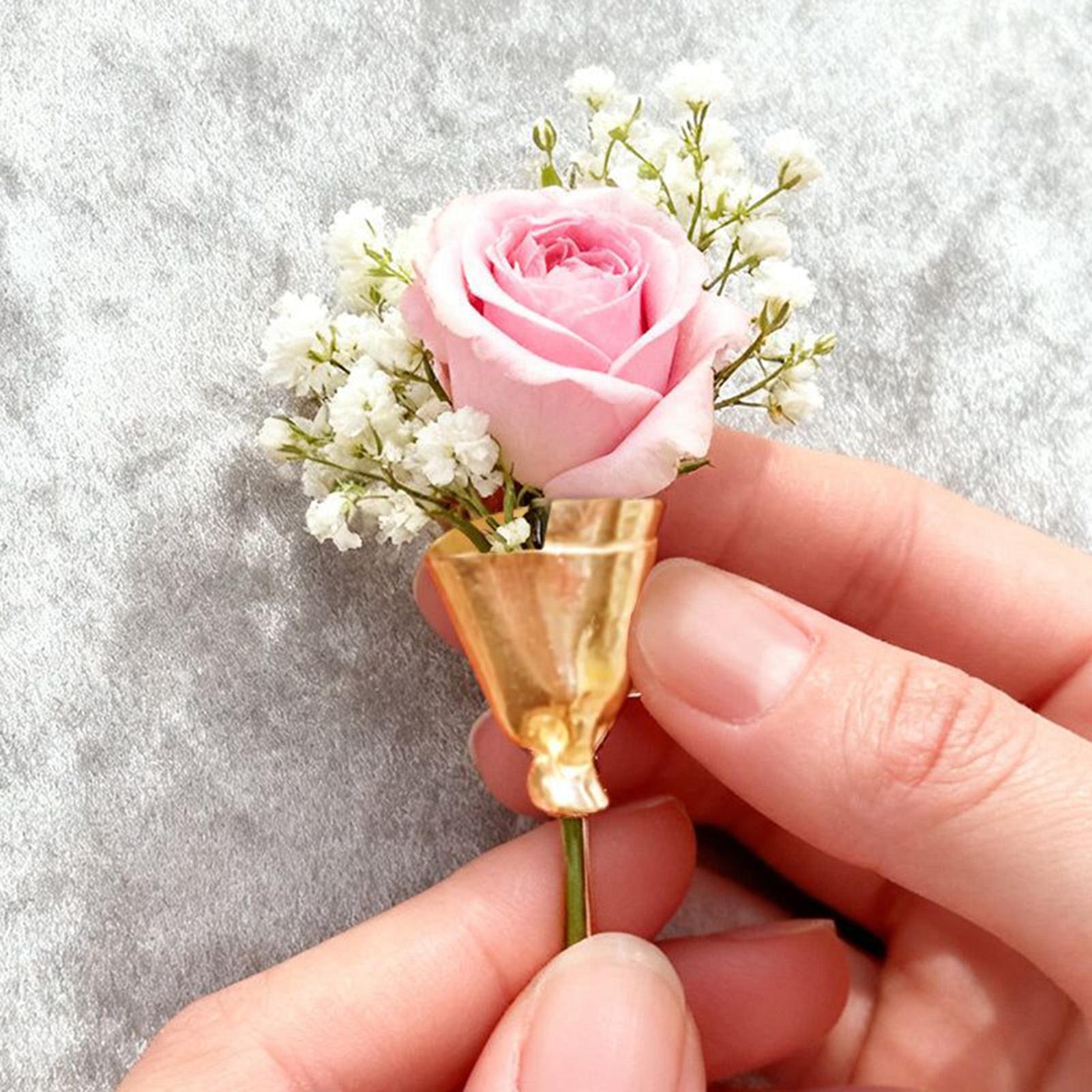 Travel Accessories India - Broches Bouquet de Fleurs pour Femme,