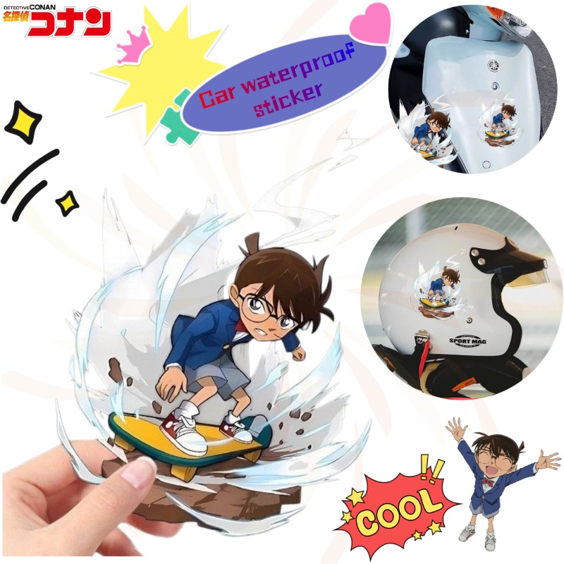 Luggage Cover Protector - Autocollants de skateboard dessin animé Detective