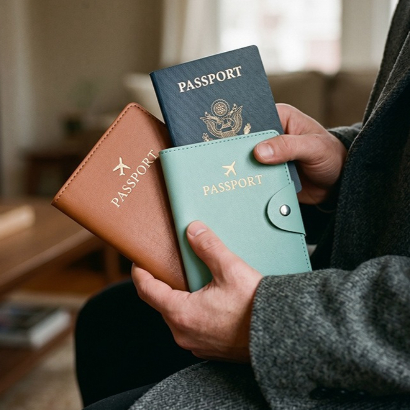 Étui de passeport en cuir synt - Travel Accessories Wallet avis et prix